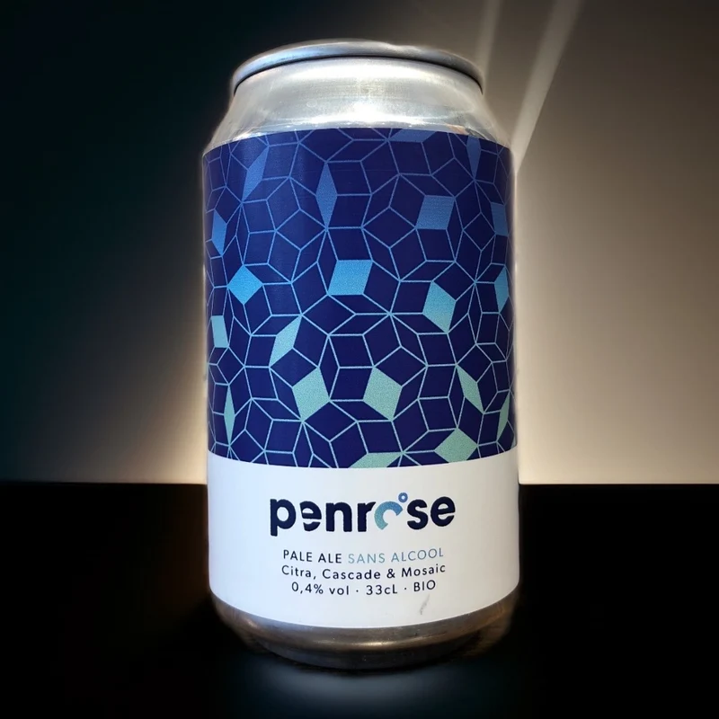 Pale Ale sans alcool bio 33cl (0,4%) - Penrose