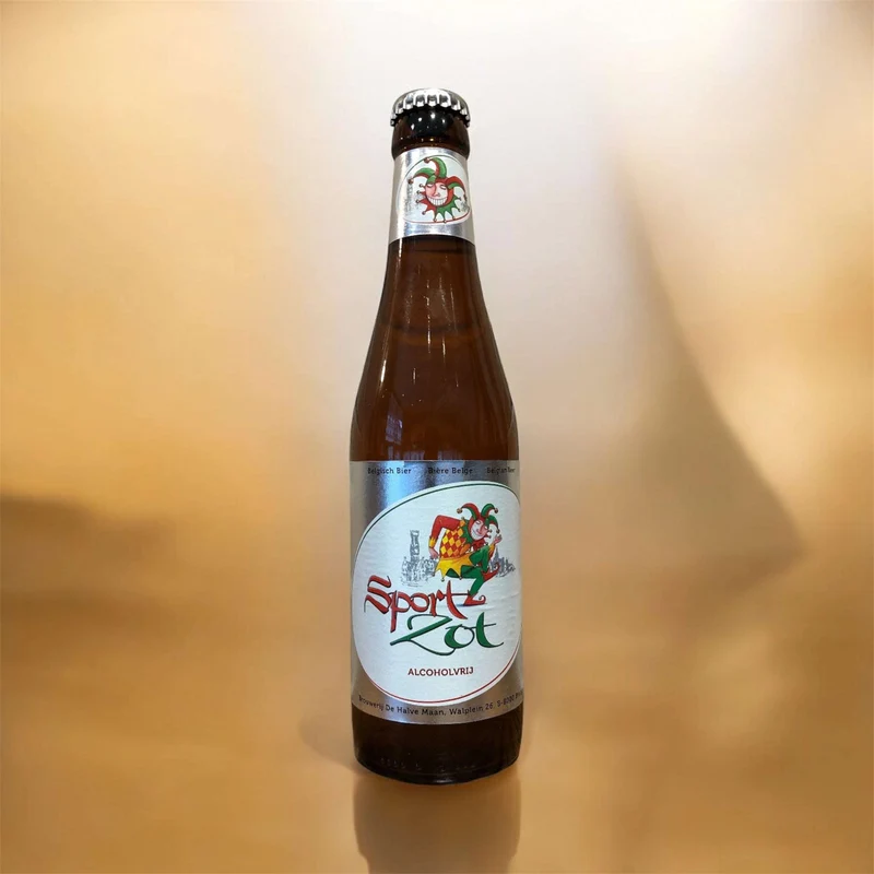 SportZot Blonde sans alcool 33cl (0,4%) - De Halve Maan