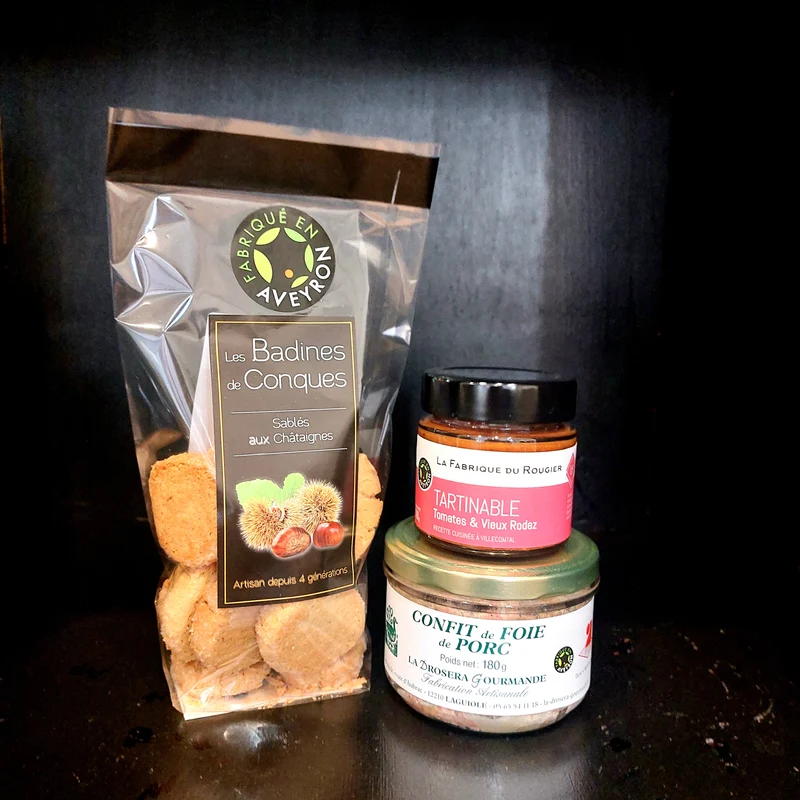 Coffret gourmand "Plaisirs d'Ici"