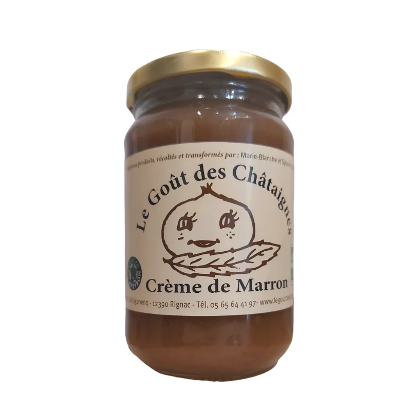 Crème de marron bio 360g