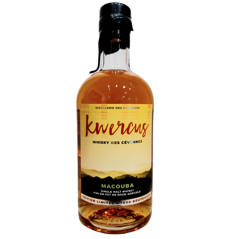 Whisky single malt Kwercus Macouba 70 cl