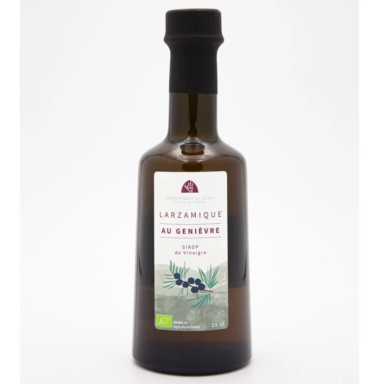 Vinaigre Larzamique au genièvre 25 cl