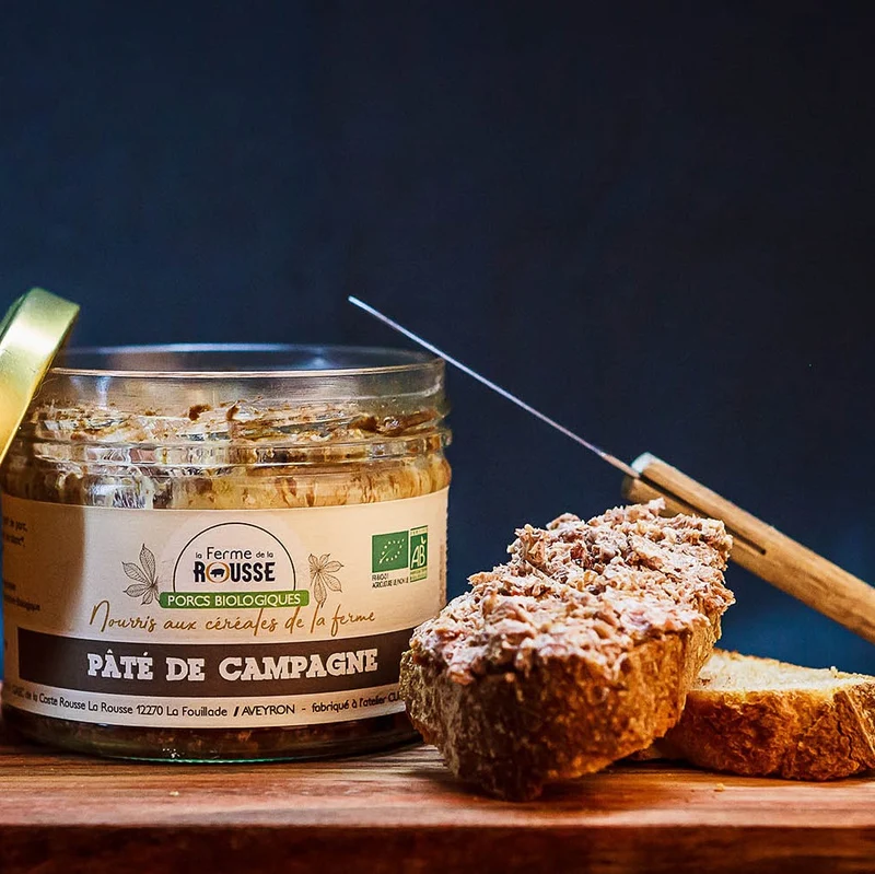 Pâté de campagne bio 180g