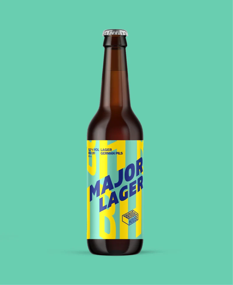 MAJOR LAGER - 33cl