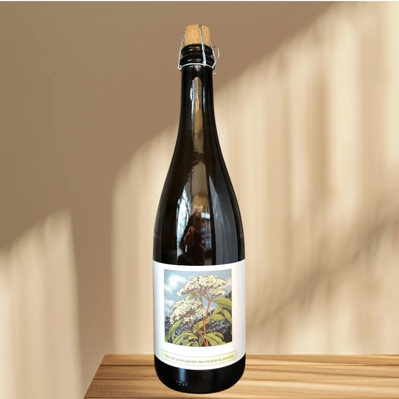 Fleur de sureau Barrique de vin rouge 75cl (6,8%) - Popihn
