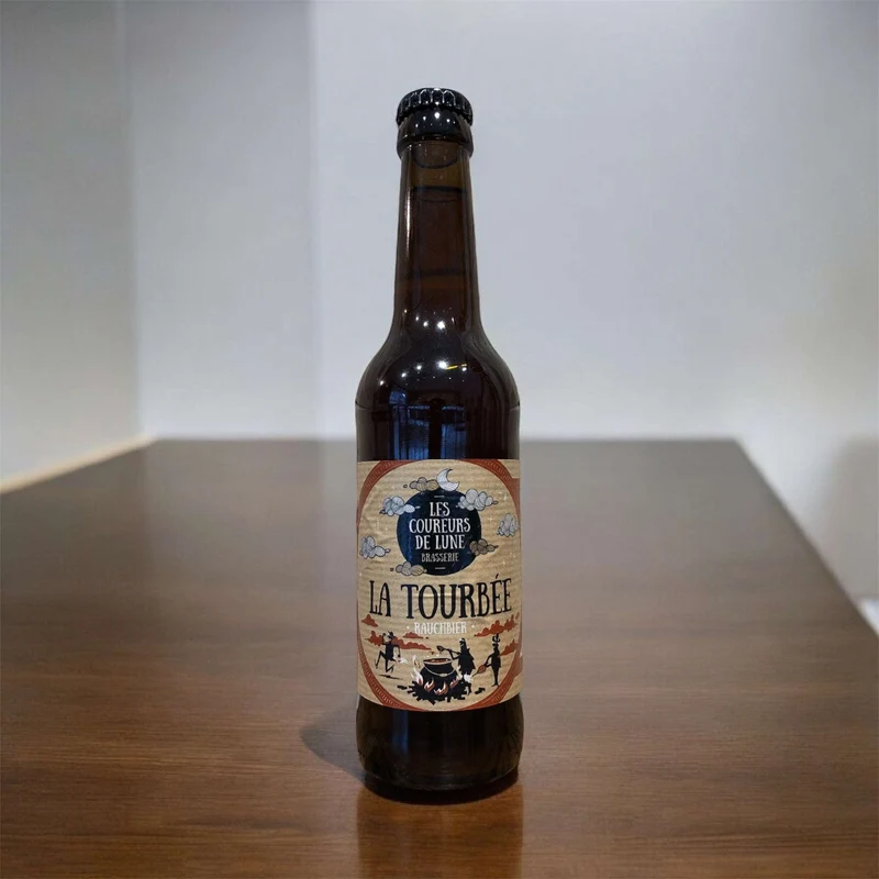 La Tourbée Rauchbier Bio 33cl (5%) - Les Coureurs de Lune