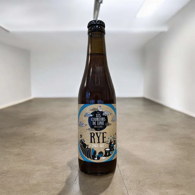 Rye Pale Ale Bio 33cl (5,5%) - Les Coureurs de Lune