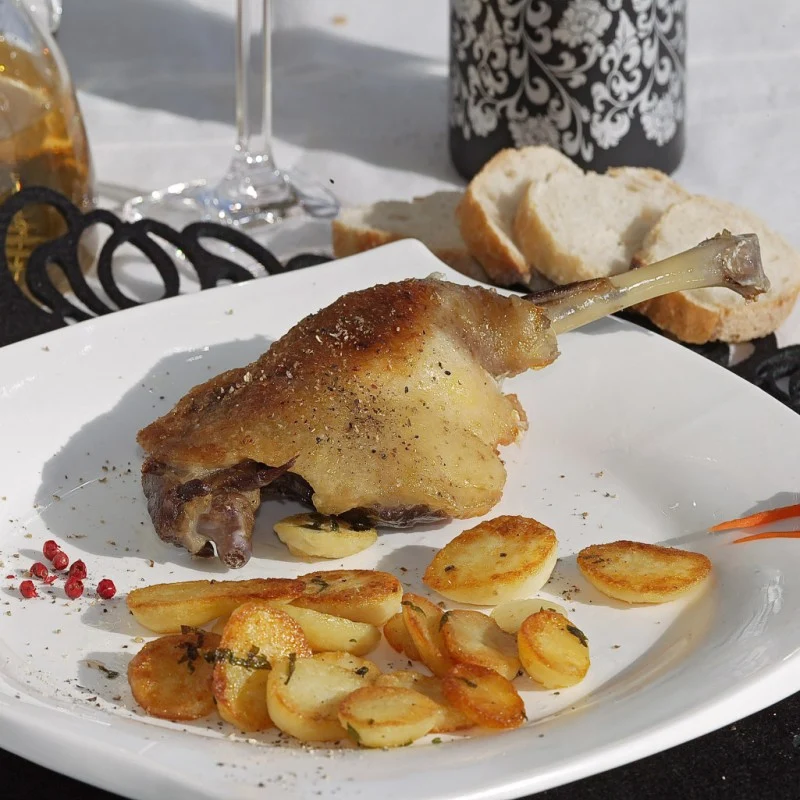 Confit de canard, 2 cuisses, La Drosera Gourmande (765 g)