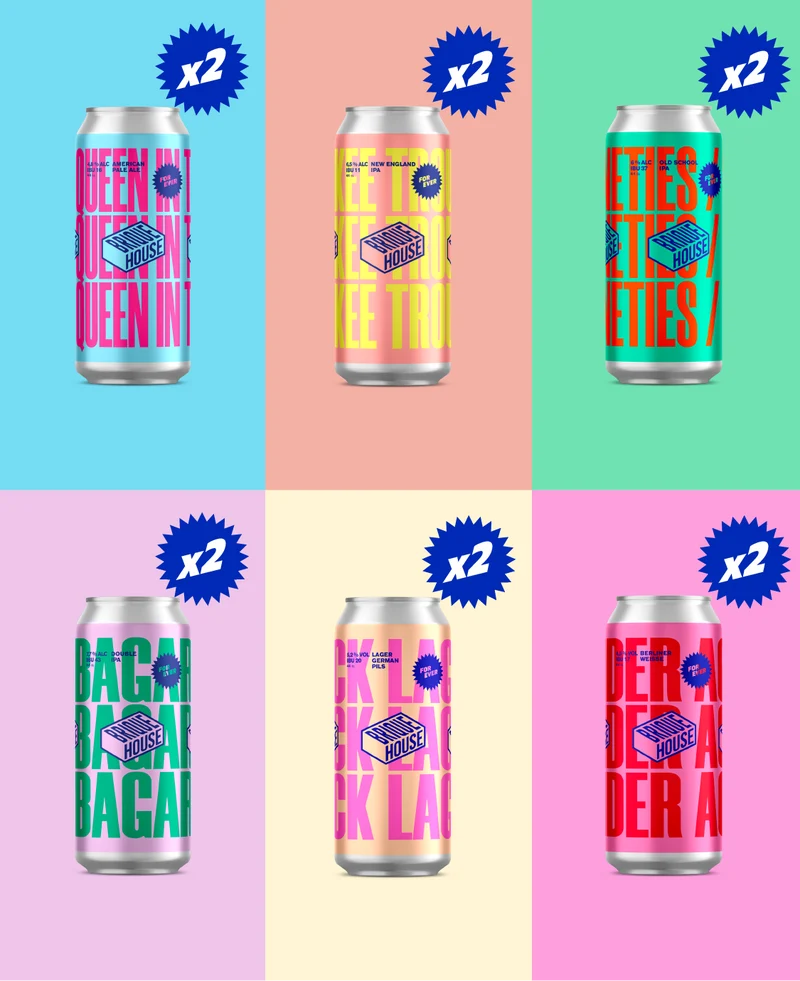 PACK FOREVER CANS x12