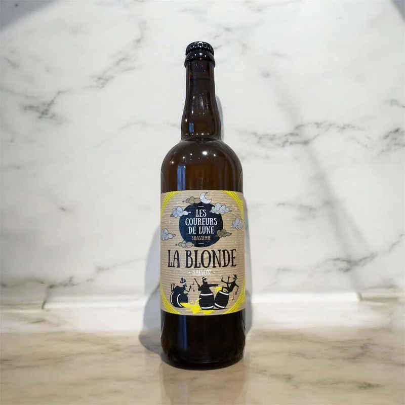 La Blonde saison Bio 75cl (5%) - Les Coureurs de Lune