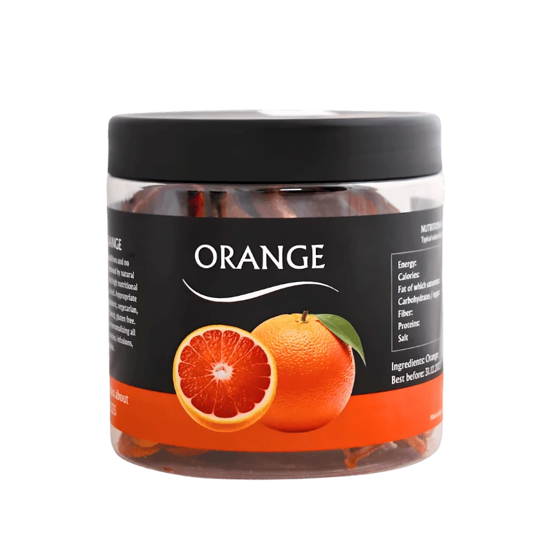 Tranches d'orange déshydratées
