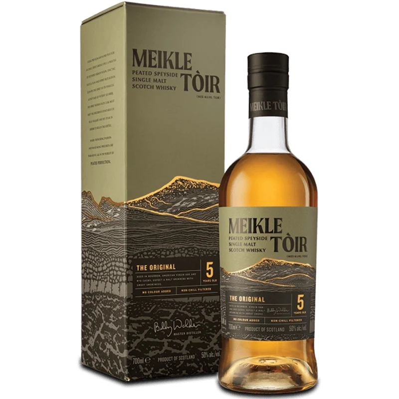 Le whisky single malt tourbé Speyside Original 5 ans d'âge