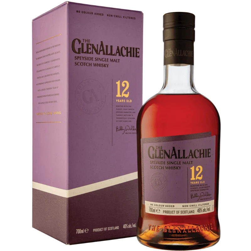 Whisky The Glenallachie Speyside Single Malt 12 ans d'âge
