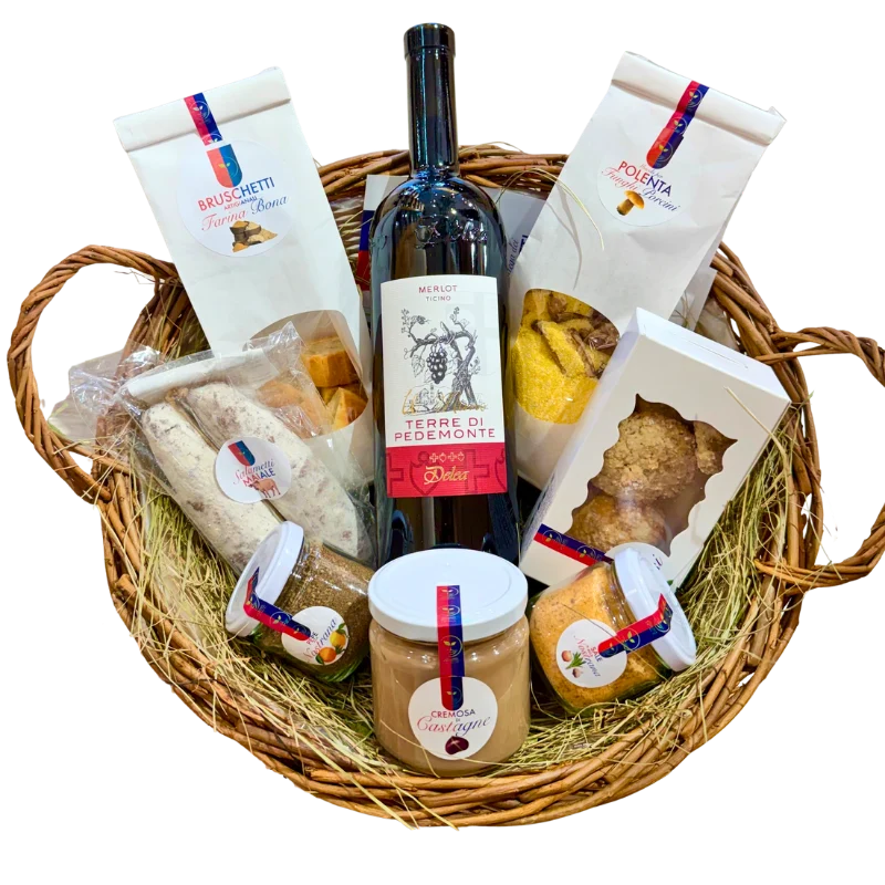 Panier cadeau Pedemonte