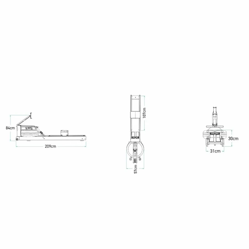 WaterRower Original Chêne Power Pulley