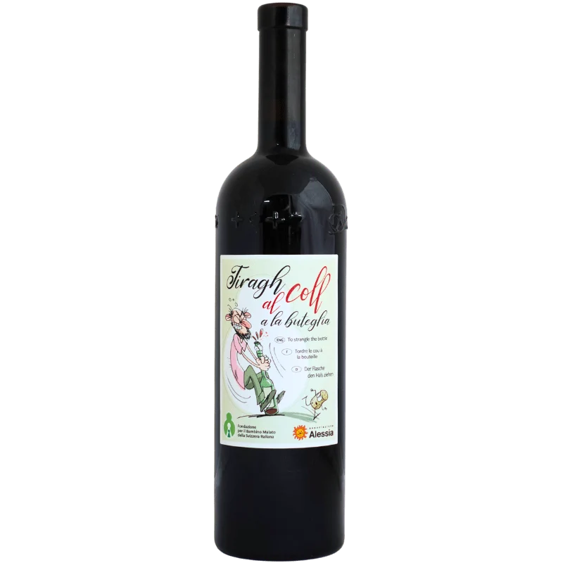 Tiragh al coll a la buteglia Merlot del Ticino DOC