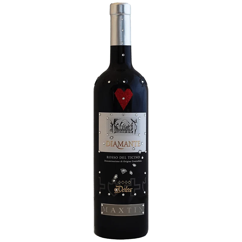 Diamante Maxtin Luxury wine art Ticino AOC