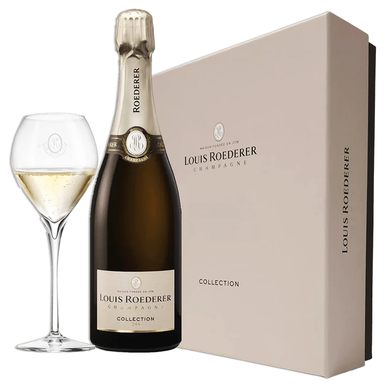 Champagne Brut AOC Collection 244 | Coffret Flûtes