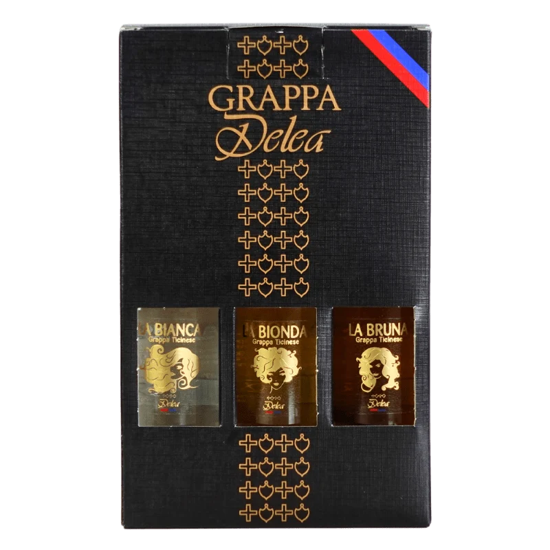 "Collection Duo&Tris" Sélection exclusive de grappa et de vin