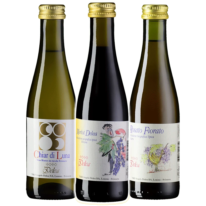 "Collection Duo&Tris" Sélection exclusive de grappa et de vin