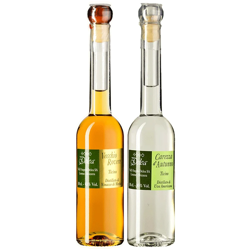 "Collection Duo&Tris" Sélection exclusive de grappa et de vin