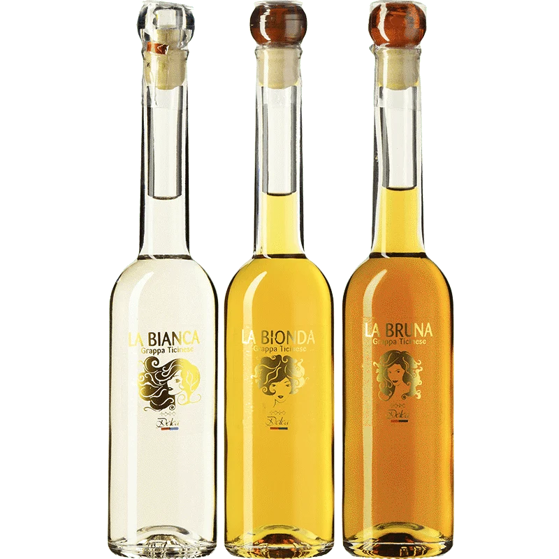 "Collection Duo&Tris" Sélection exclusive de grappa et de vin
