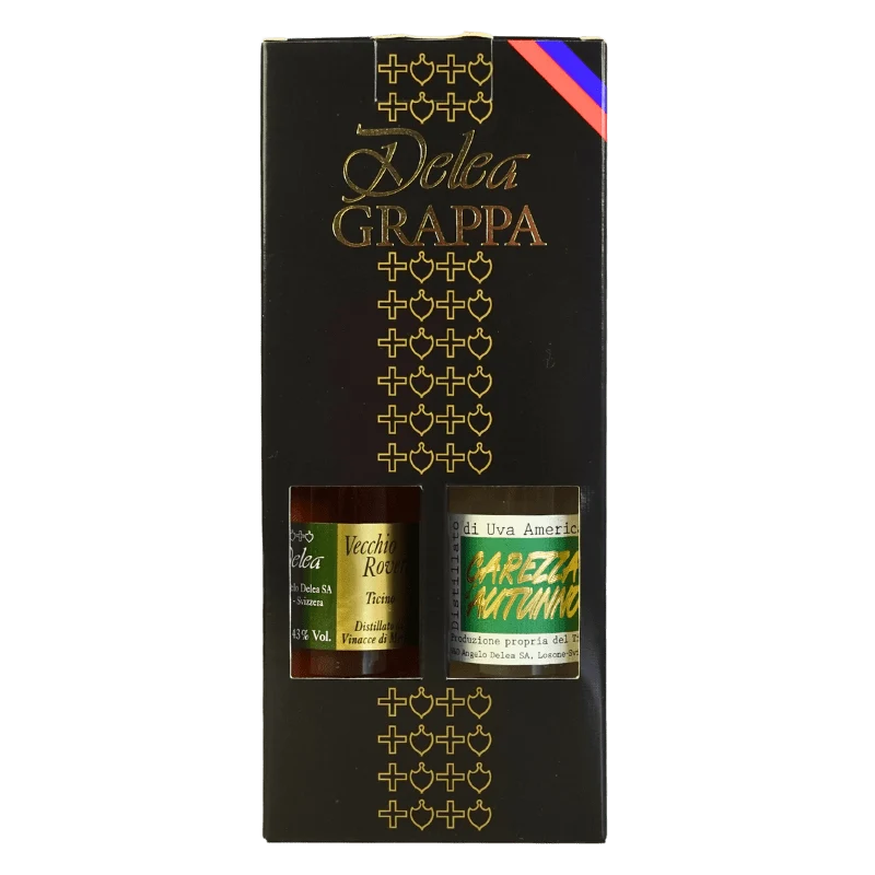 "Collection Duo&Tris" Sélection exclusive de grappa et de vin