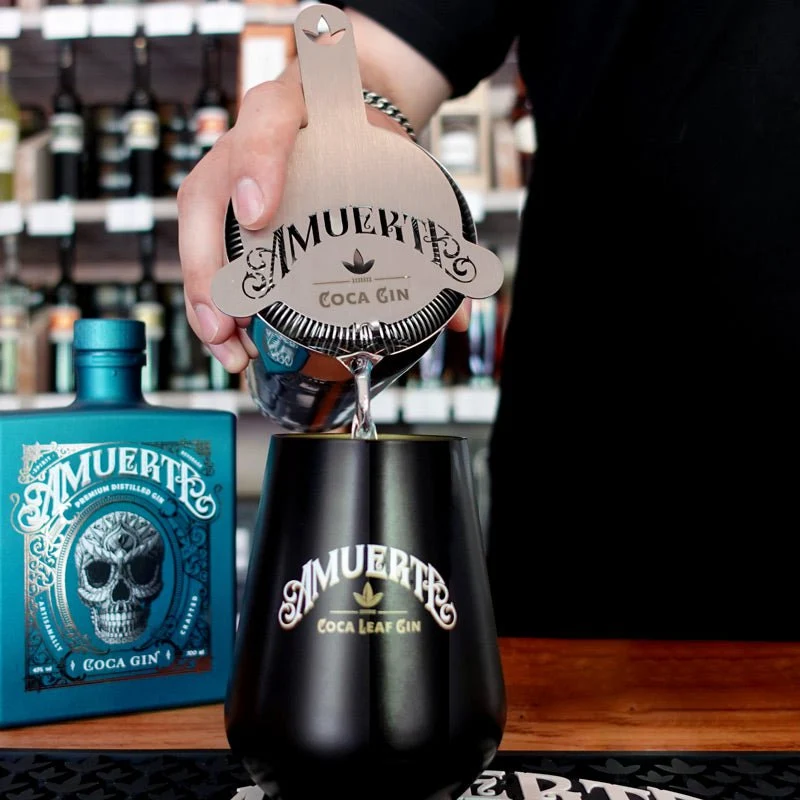 Amuerte Passoire Coca Gin Fait à la main