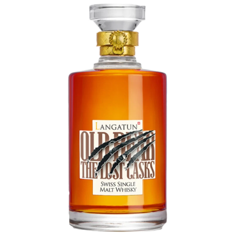 Old Bear Whisky 'The Lost Casks' Karaffe Holzbox