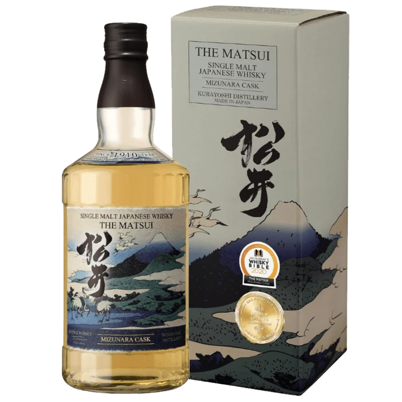 Whisky The Matsui Mizunara Cask Japanese Single Malt