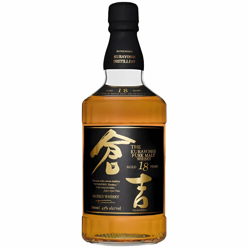 Whisky The Kurayoshi Japanese Pure Malt 18 ans d'âge
