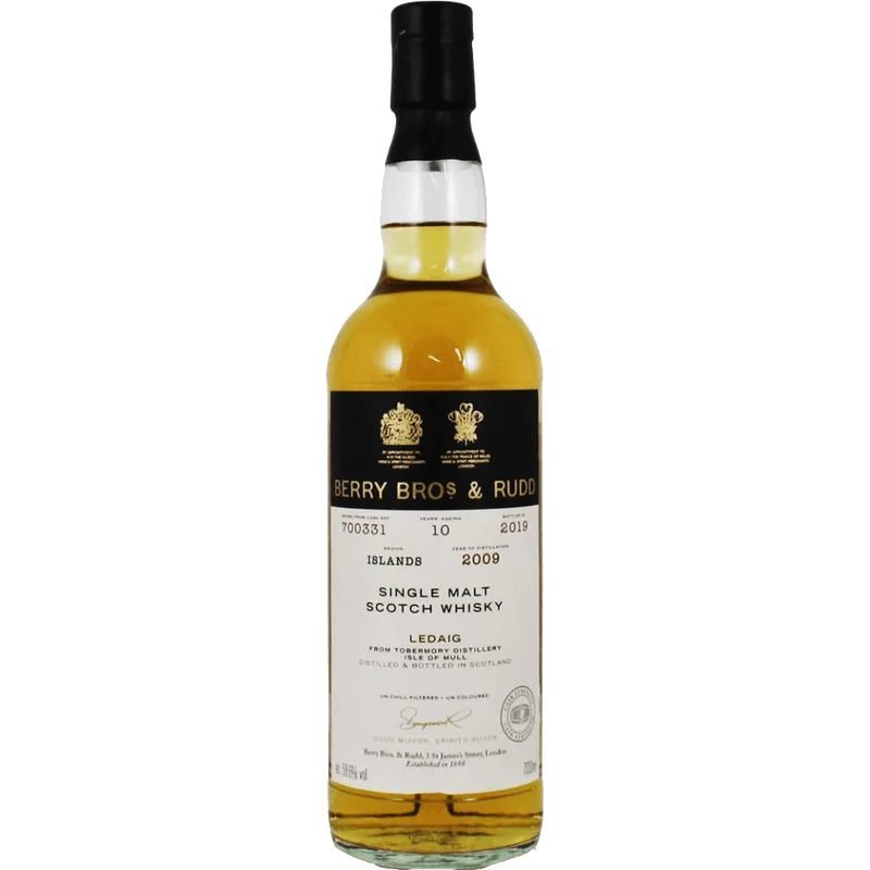 Whisky Berry's Own Selection Ledaig 2009 bt 2020 10 ans d'âge