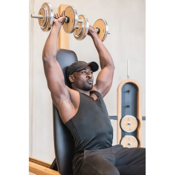 WeightPlate Tower en Merisier