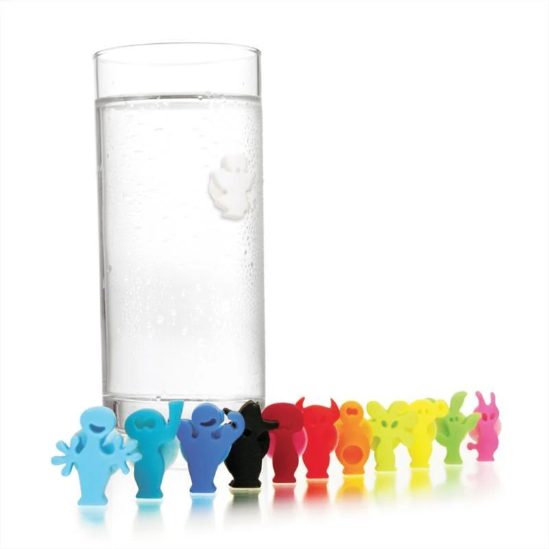 Marqueurs en verre Party people 12 pcs