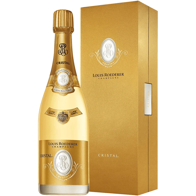 Champagne Cristal Brut AOC avec Étui