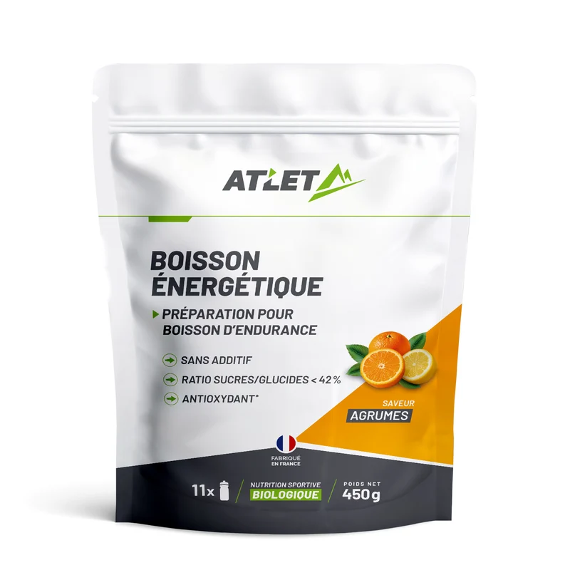 Boisson Energétique Agrumes Bio