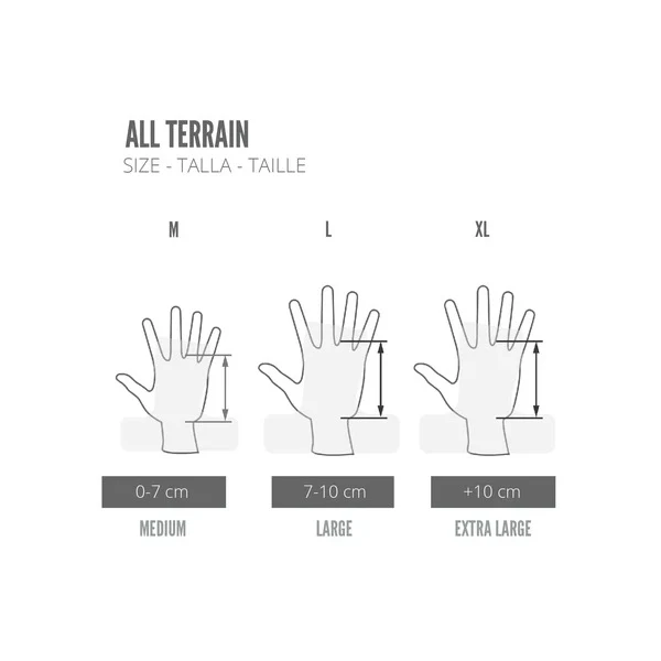 All Terrain Maniques Noir Taille XL
