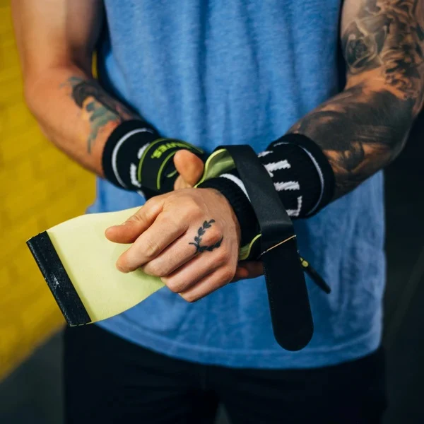 Quad Ultra Hands Grips Noir Vert Taille L