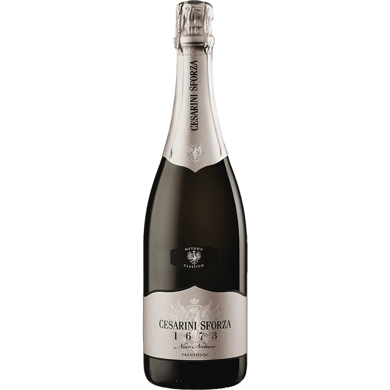 Vin mousseux 1673 Noir Nature Trento DOC