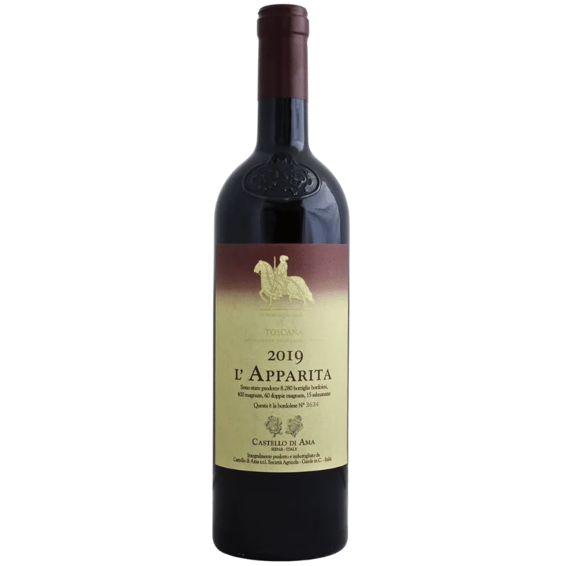 l'Apparita Rosso di Toscana Merlot IGT