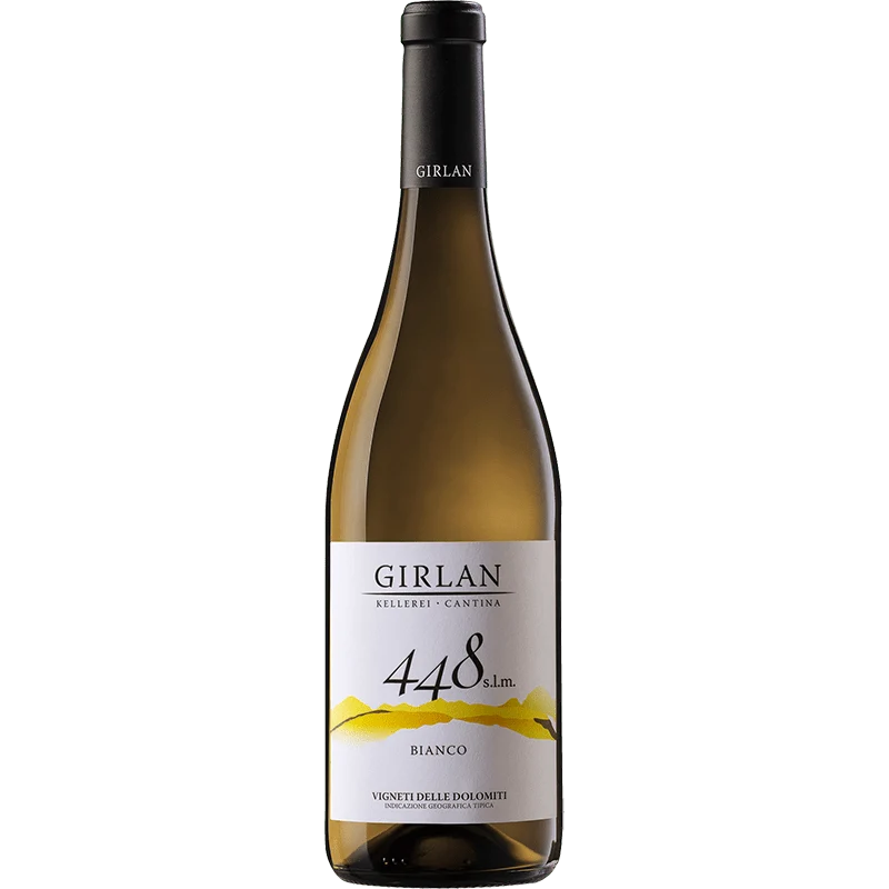 448 m d'altitude Vignobles blancs IGT des Dolomites