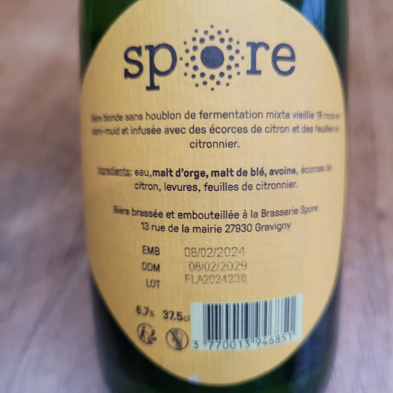 Flavéo - Spore - 37,5cl