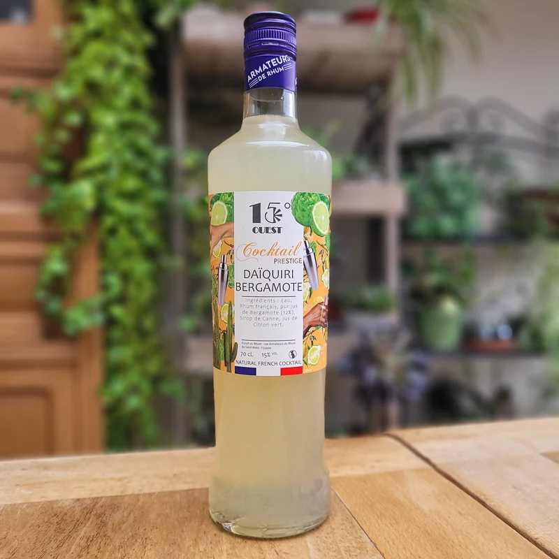 Daïquiri Bergamote - 15° Ouest - 70cl
