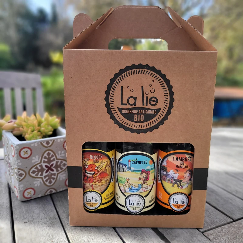 Promo - Pack 6 bières bio La Lie - 6x33cl