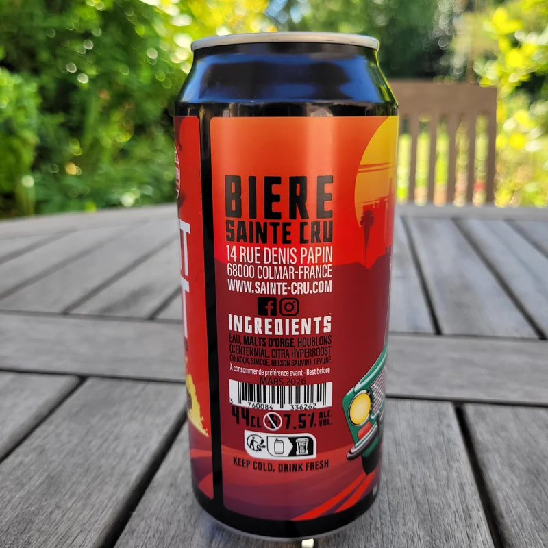 Drop it hot - Brasserie Sainte Cru X Cambier - 44cl