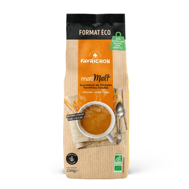 Boisson chaude Matimalt bio 250 g (format éco)