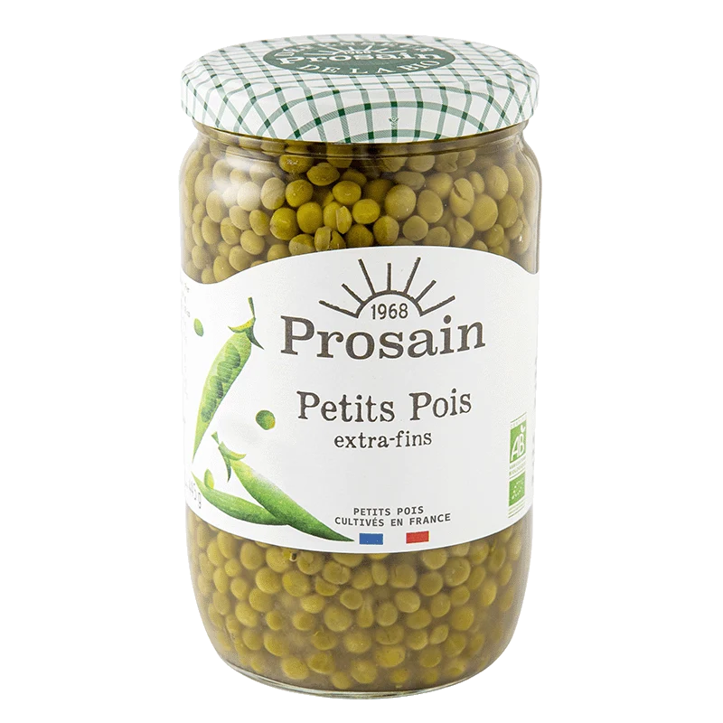 Petits Pois extra-fins Bio 690 g