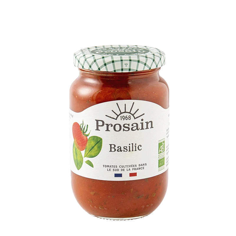 Sauce Tomate Basilic Bio 370 g