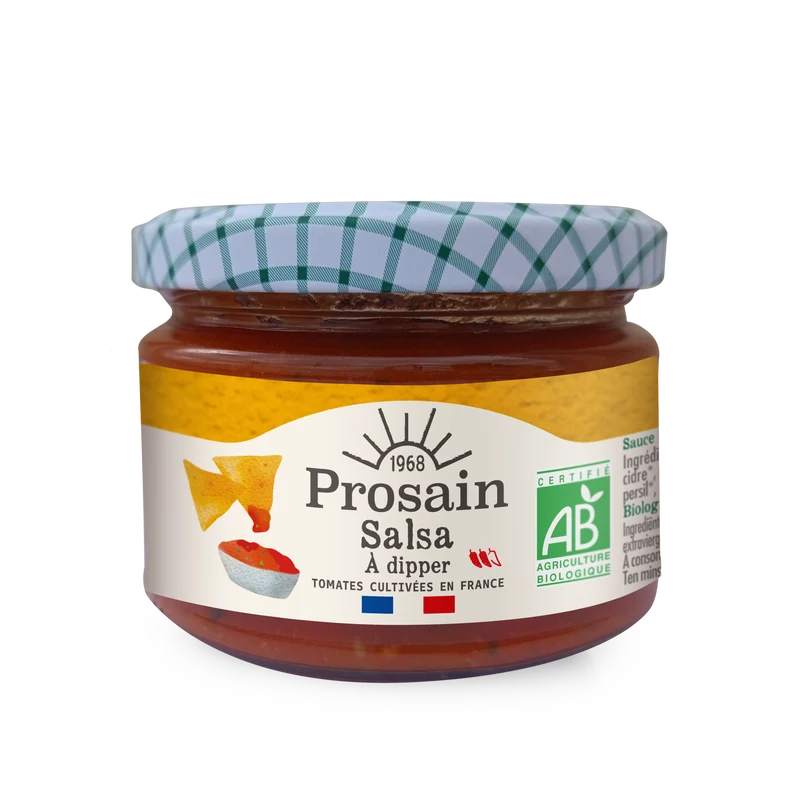 Sauce Salsa à dipper bio