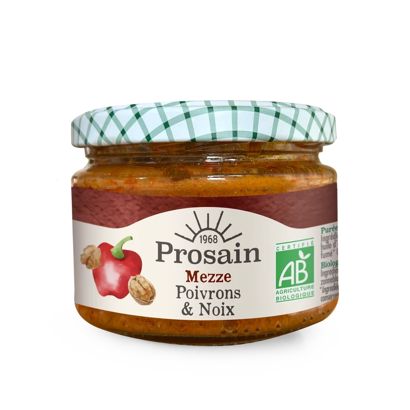 Mezze Poivron & Noix Bio